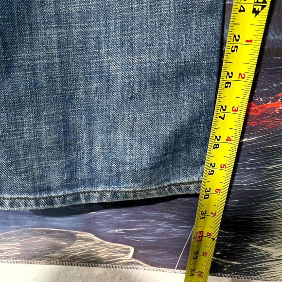 Volcom Nova Jeans Men's 34 Blue Denim Straight Leg Vintage Y2K Outdoor Casual - Picture 4 of 6